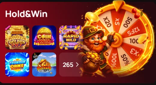Подборка Hold&Win — 265 слотов